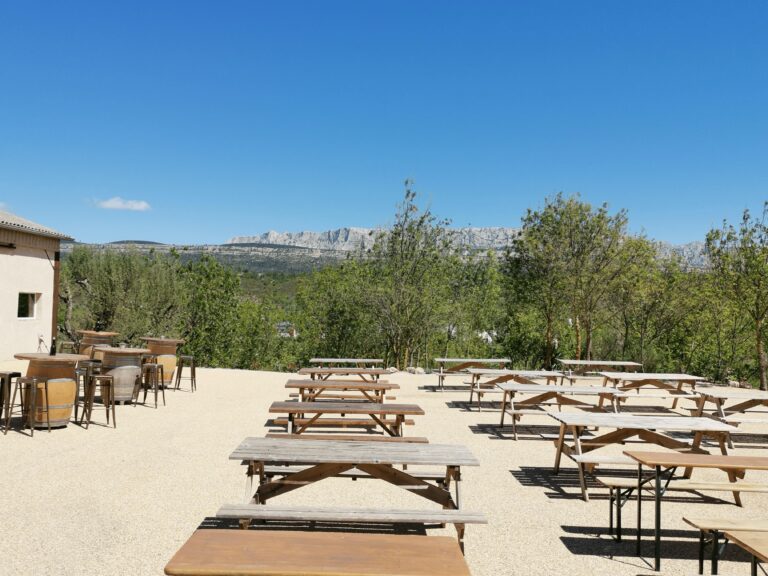 La terrasse de la BAP